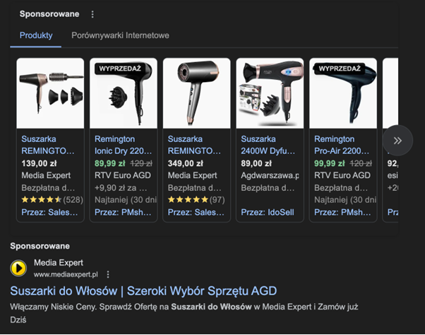 Reklamy GoogleAds