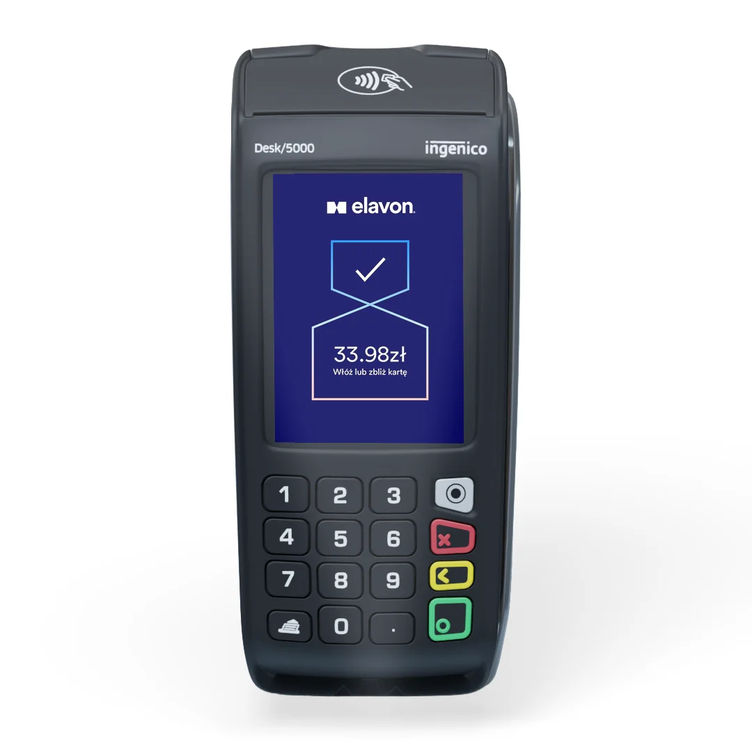 Ingenico Desk 5000 stacjonarny terminal płatniczy