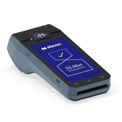 Mobilny terminal DX8000 bokiem