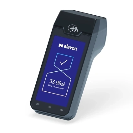 Dx8000 terminal płatniczy z prawej