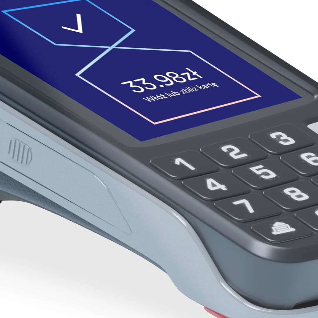 Ingenico Move 5000 mobilny terminal płatniczy przyciski