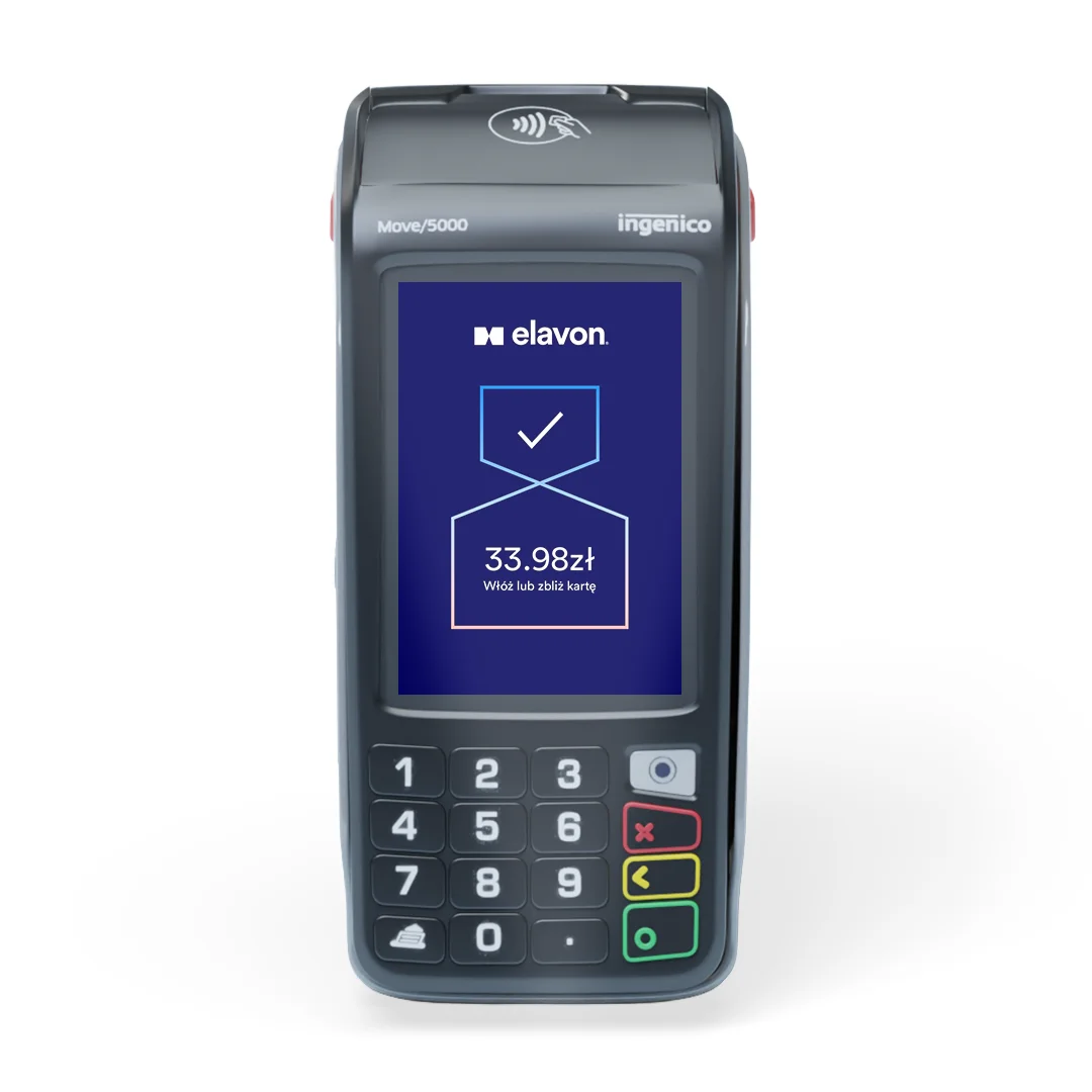 Ingenico Move 5000 mobilny terminal płatniczy