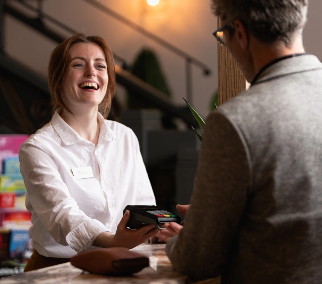 Terminal DX8000 na ladzie